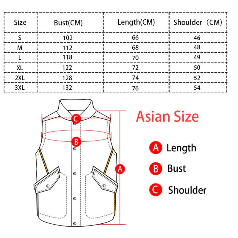 Men's faux leather biker vest with stand collar, stylish autumn winter waistcoat from SHOWLU FASHION STORE
