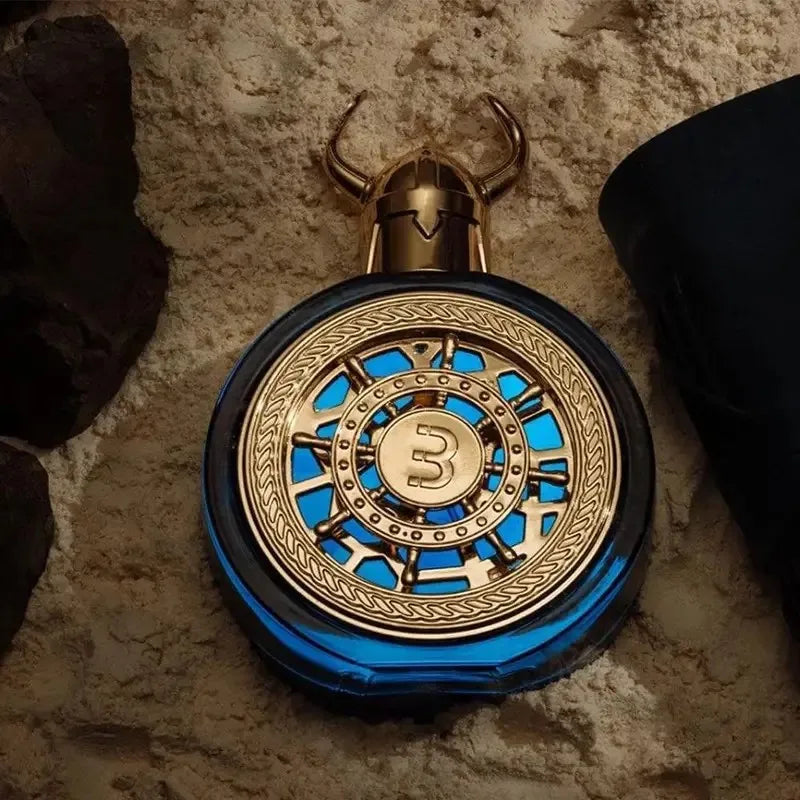 Bharara Men's Eau de Parfum 3.4 oz floral fragrance bottle, showcasing the elegant design of Showlu Fashion Store.