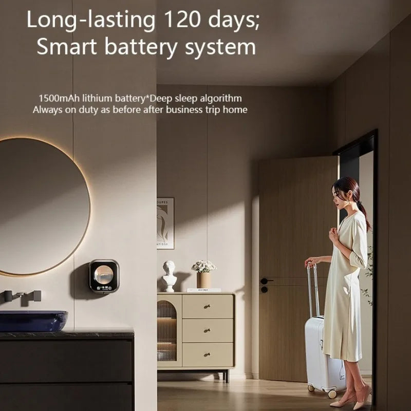 Showlu Smart General Sarmocare automatic foam soap dispenser with sleek design and touchless operation.