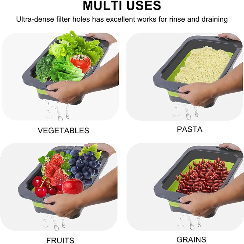 Showlu Smart General expandable kitchen sink strainer basket with mesh filter and adjustable design for trapping food debris and preventing clogs.
