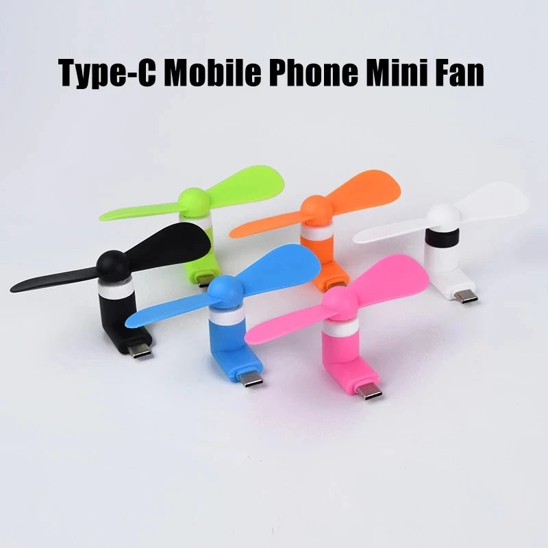 Showlu Smart General USB mini fan with adjustable blades and compact design, perfect for portable cooling.
