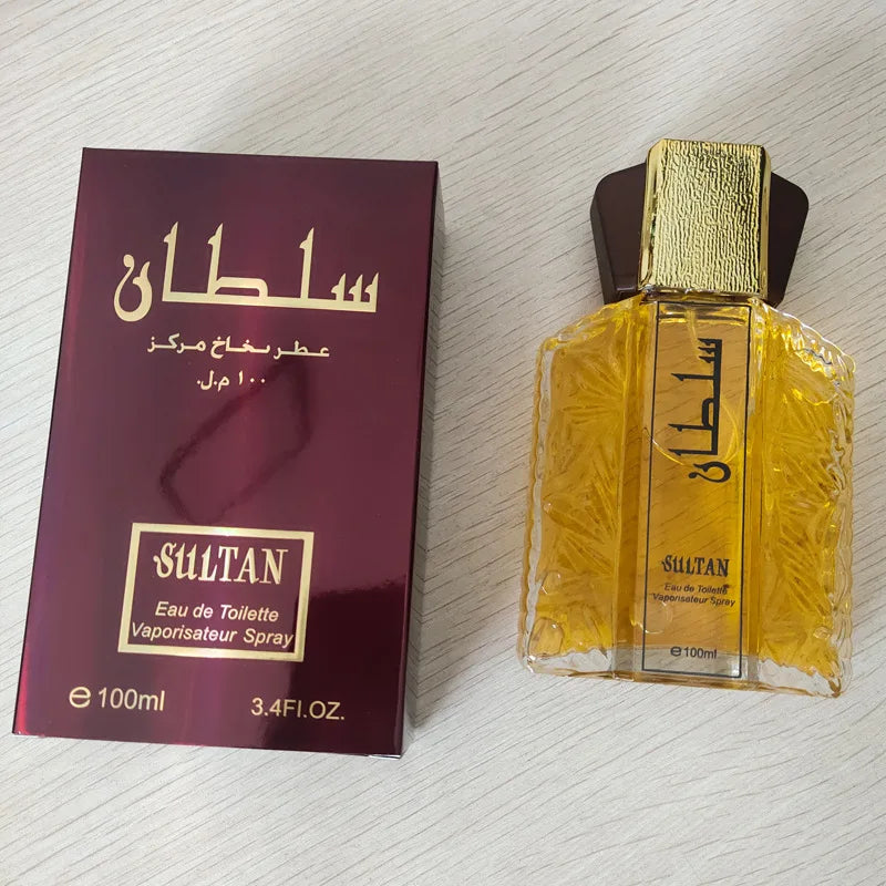 Okeny's Arabic Style EDP perfume for men in 100ml bottle, floral long-lasting cologne with elegant packaging and design.