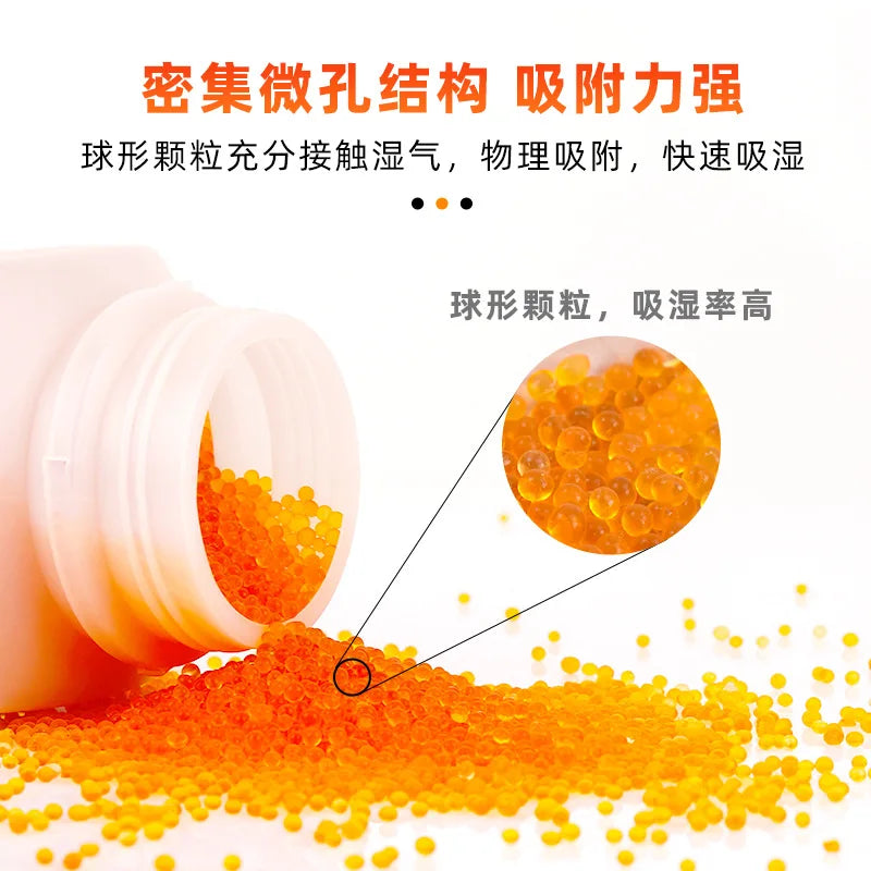 Showlu Smart General mini dehumidifier balls in a container, designed to reduce moisture and prevent mold in small spaces.