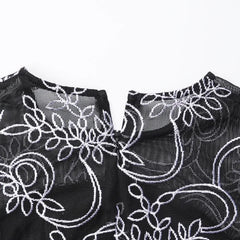 Elegant Bodycon Dresses for Women O Neck Full Sleeve Diamond Beaded Sheath Package Hips Mid Calf Professional Work Dress Midi OL