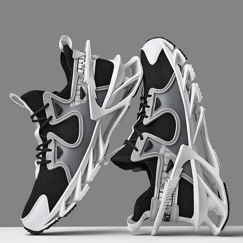 Men's casual sneakers by Showlu Fashion, breathable athletic shoes with a sleek design, ideal for running, training, and everyday wear.