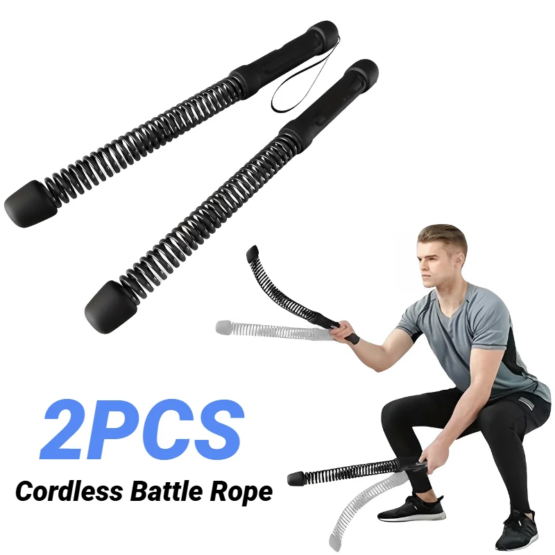 Showlu stainless steel strength training bar with ergonomic arm expander for fitness and resistance exercises.