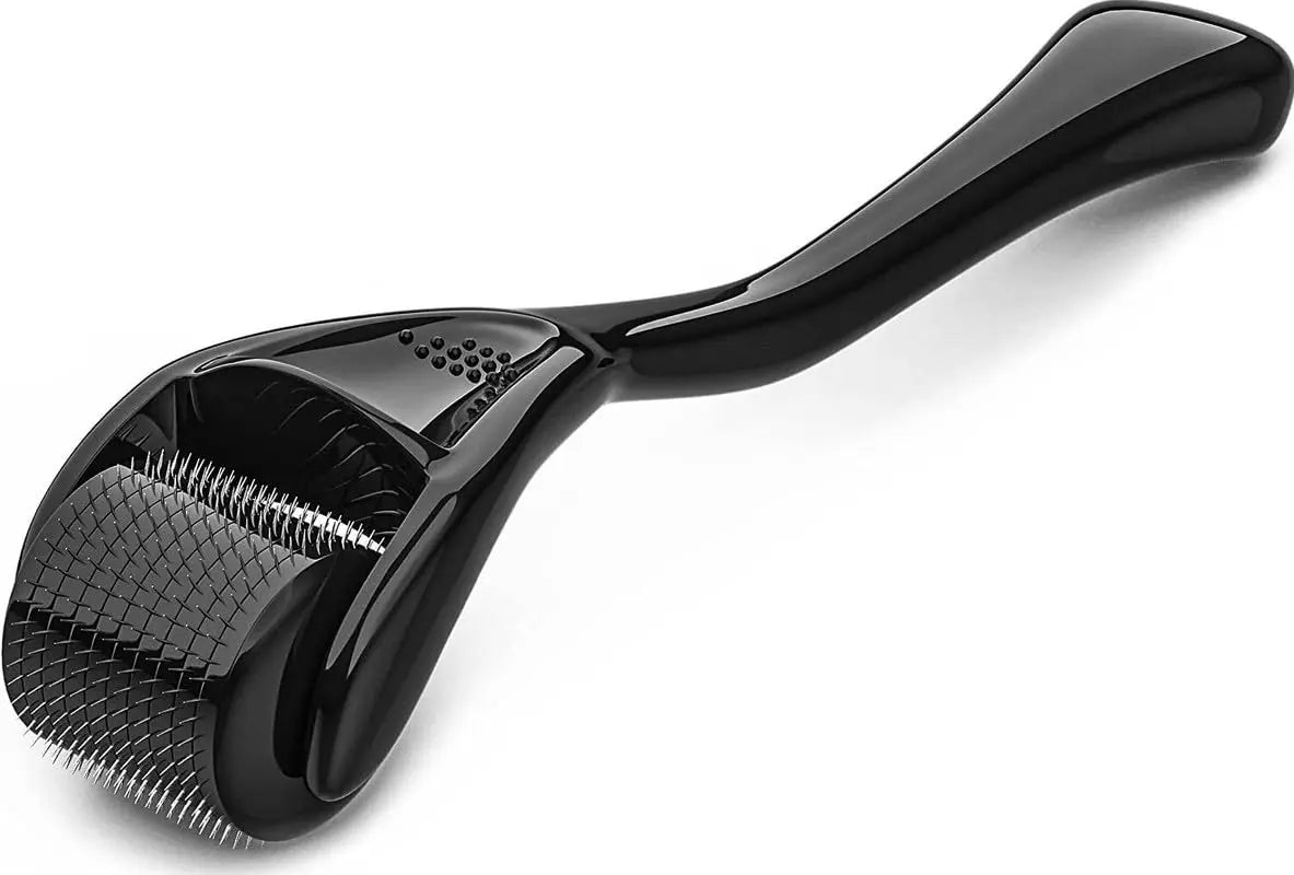 Showlu Smart General beard growth roller with stainless steel micro-needles for stimulating facial hair growth.