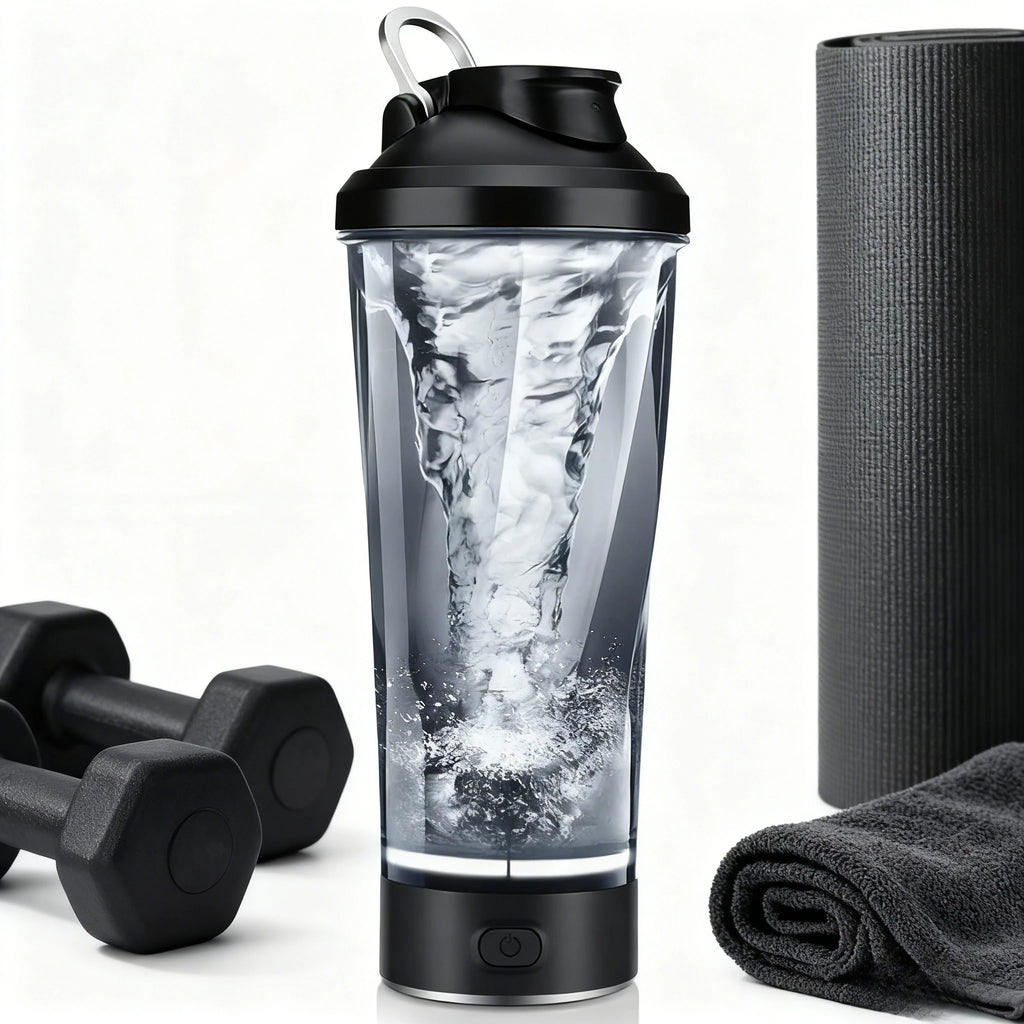 Detachable Electric Mixing Cup Electric Protein Powder Shaker Cup USB Rechargeable Reusable Suitable for Indoor/outdoor Use.