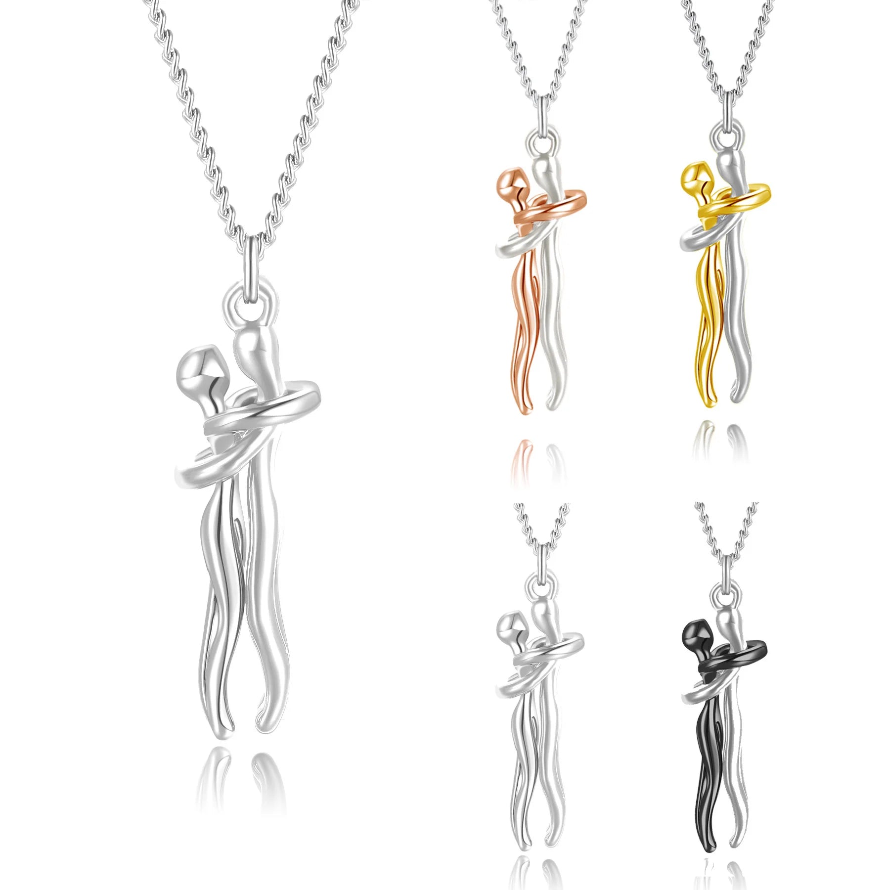 Fashion hugging necklace choker with pendant, men's and women's jewelry, romantic gift for couples, Showlu Fashion Store