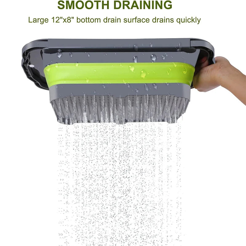 Showlu Smart General expandable kitchen sink strainer basket with mesh filter and adjustable design for efficient clog prevention.