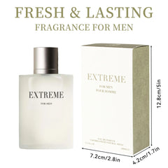 EXTREME Men's EDP 3.4 Ounce (Pack of 1) Eau de Parfum for Men Men's Fragrance Long Lasting Perfume for Men