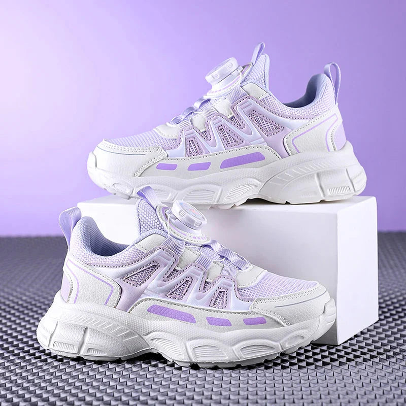 Kids breathable slip-on sneakers by SHOWLU FASHION STORE, sporty shoes for boys and girls with comfortable, lightweight design.