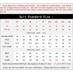 Men's Wedding Suits Fashion Business Tailored Fit 2 Pieces Groom Wedding Party Tuxedos Jacket Pants Costume Homme Mariage