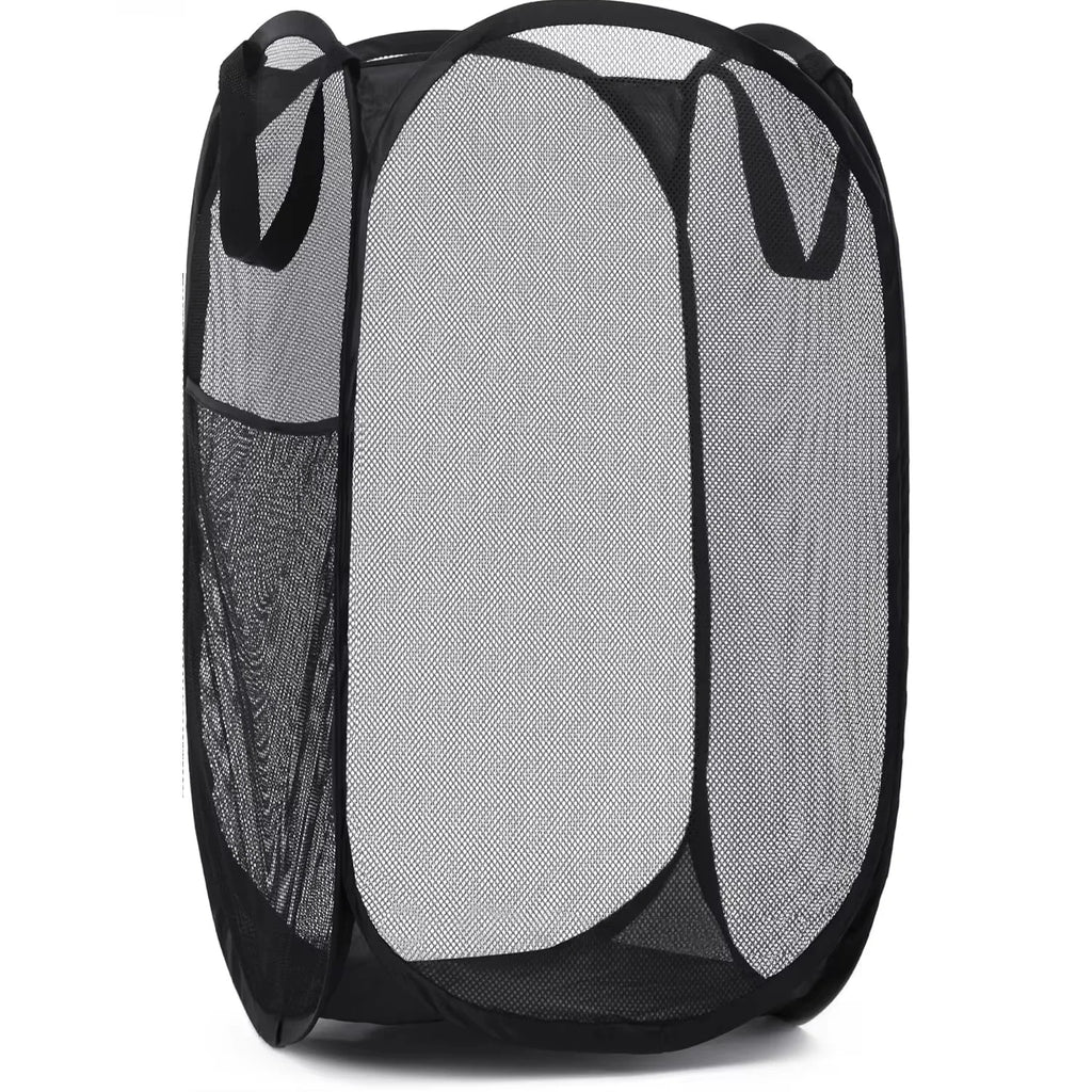 Showlu Smart General collapsible laundry basket with handles, made of lightweight fabric, suitable for laundry organization and storage.