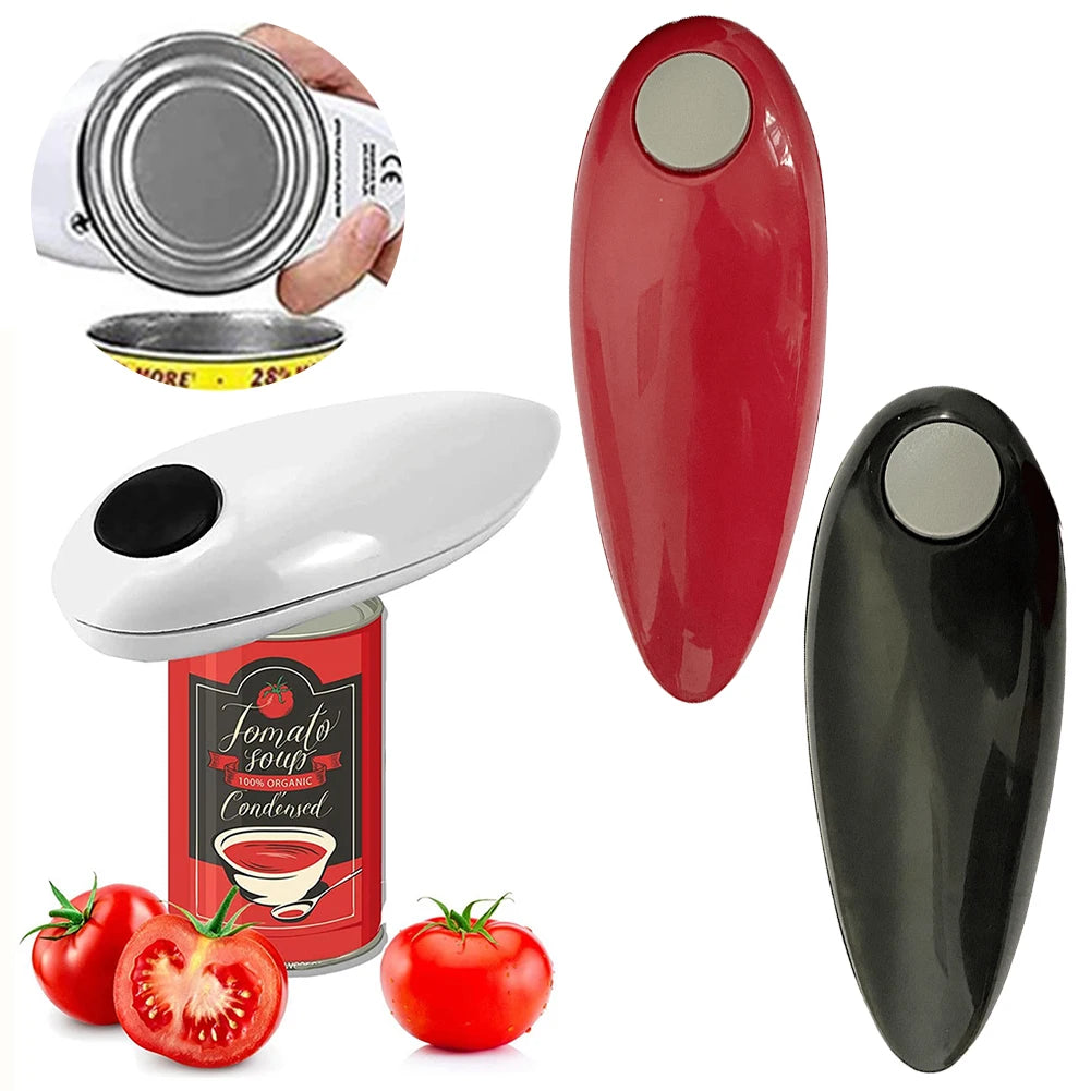 Showlu Smart General Shunmaii electric automatic can opener with sleek design and easy-touch controls on a white background.
