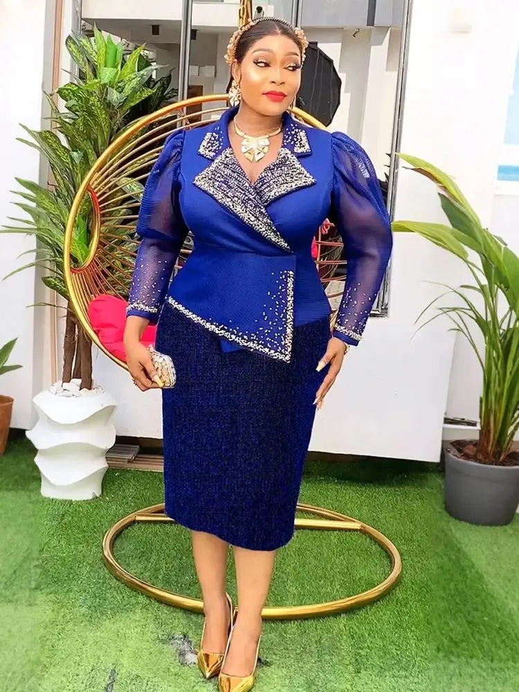 Elegant African Dresses for Women 2025 New Africa Clothing Plus Size Turkey Wedding Party Long Dress Dashiki Ankara Outfits Robe