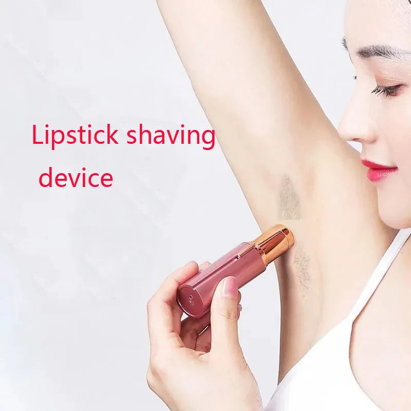 Electric facial hair remover for women by Showlu Fashion, painless face shaver for lips, peach fuzz, and facial hair removal.