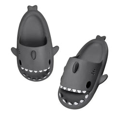 Summer Shark Slippers Women Slides Men Bathroom Flip Flops Home Anti-Skid Flat Shoes Outdoor Slipper Children's Funny Sandals