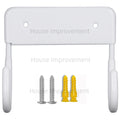 Showlu Smart General wall-mounted ironing board hook for convenient storage and easy access in laundry rooms.