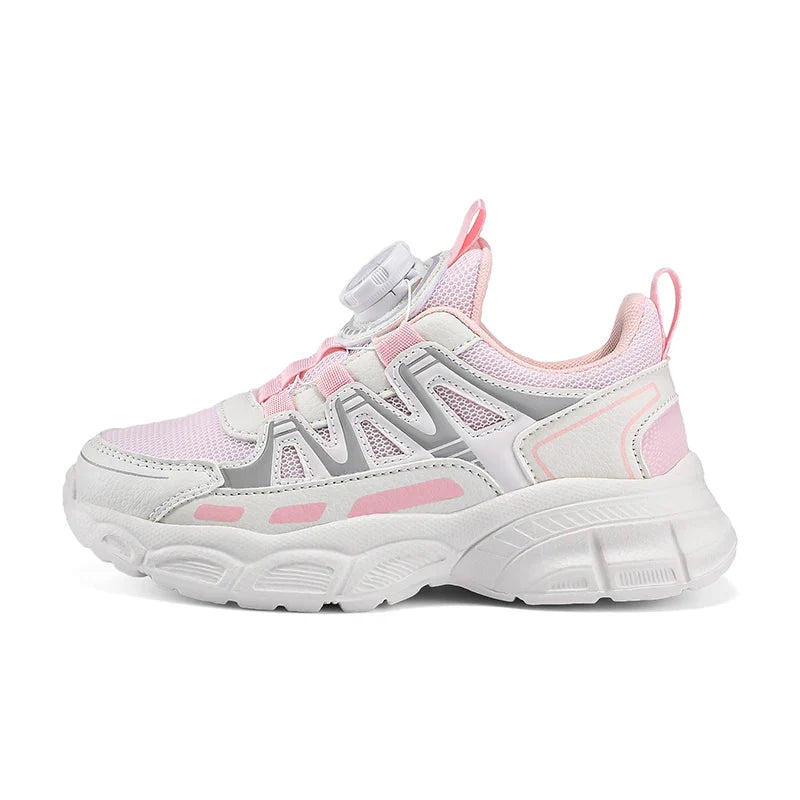 Kids breathable slip-on sneakers by SHOWLU FASHION STORE, sporty shoes for boys and girls, lightweight and comfortable for active kids.
