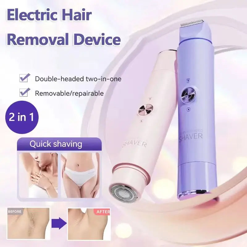 Showlu Smart General women's electric hair remover device, portable beauty tool with a sleek design and ergonomic handle.