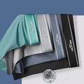 Men's ice silk boxer shorts, breathable and thin U-convex underwear, Showlu Fashion, in L-6XL, pack of 4, comfortable and sexy.