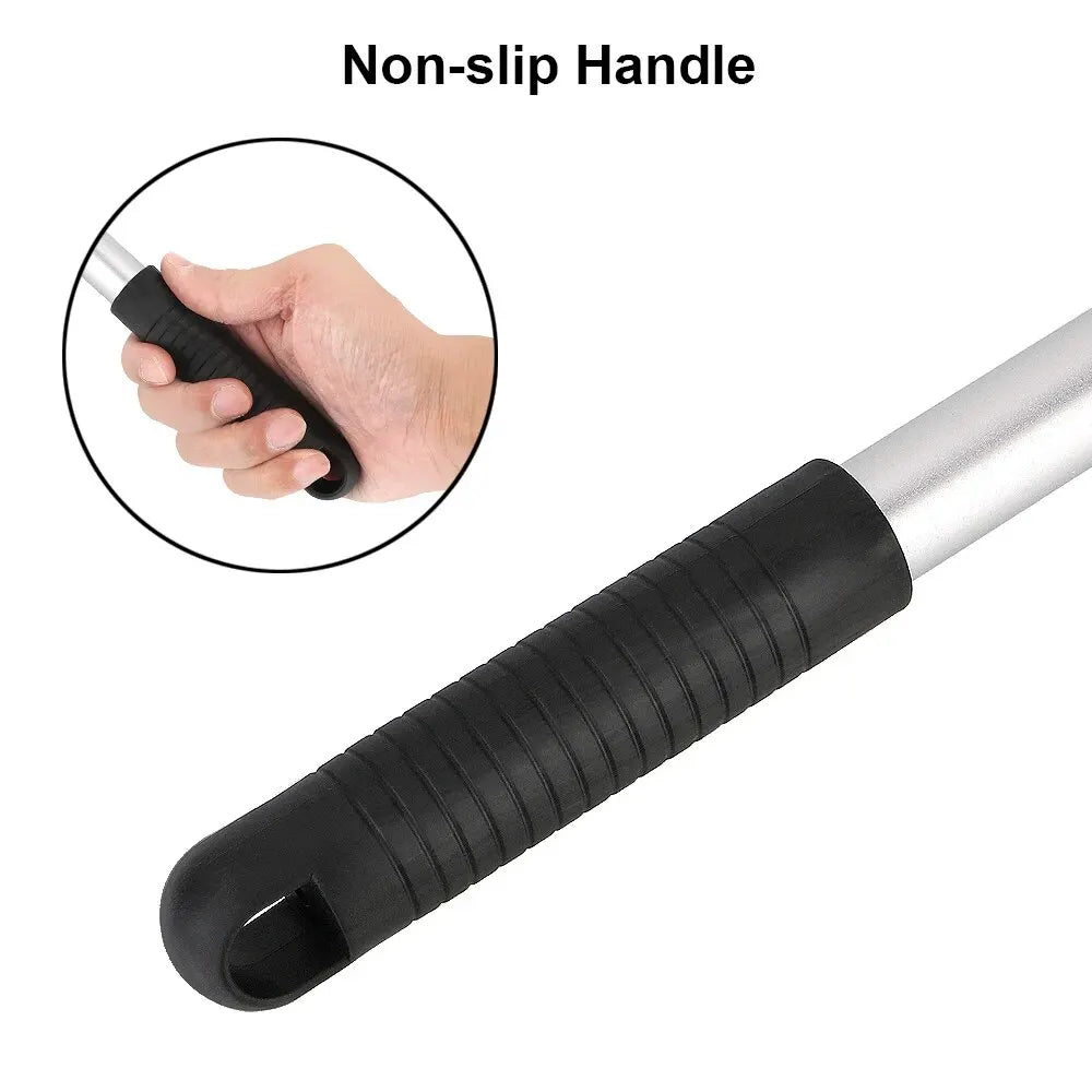 Showlu Car Windshield Cleaning Brush with microfiber glass wiper for effective car window cleaning.