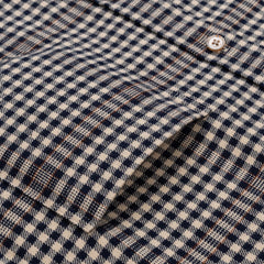 Men's Flannel Long Sleeve Premium Heavy Cotton Shirt England Style Casual Standard-fit Plaid Striped Thick Soft Brushed Shirts