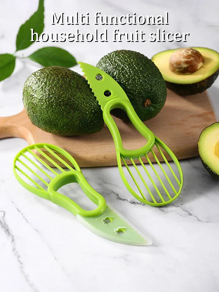 Showlu Smart General 3-in-1 avocado tool with knife, pitter, and slicer for easy avocado preparation.