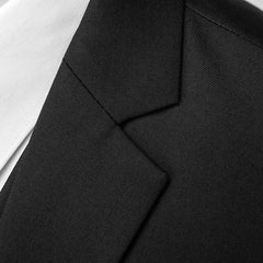 13 Color Basic Style Men's Casual Solid Color 3 Pieces Suits / Male One Button Blazers Jacker Coat Trousers Pants Vest Waistcoat