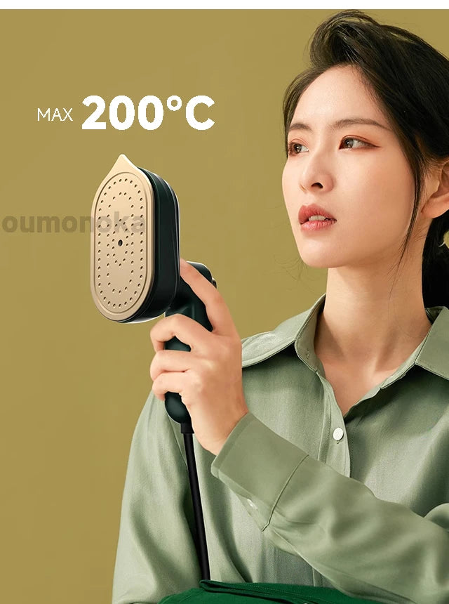 Showlu Smart General portable handheld garment steamer and mini travel iron, compact and convenient for travel use.