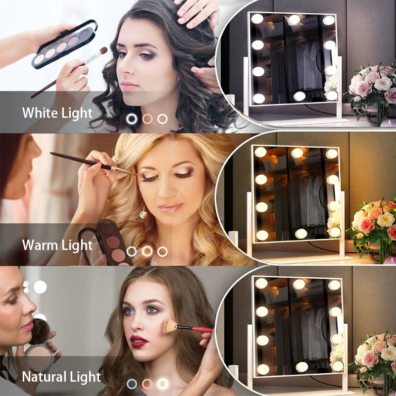 Dimmable LED makeup mirror light by My Store with adjustable brightness for studio-style fill lighting.