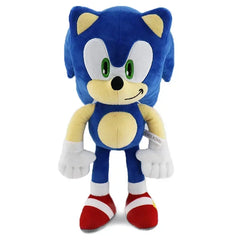 2025 HOT SALE 30CM High quality Sonic Plush Toy Sonic Knuckles Tails Cute Cartoon Soft Stuffed Doll Birthday Gift for Children/