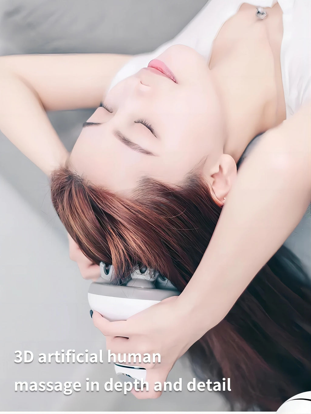 Showlu Smart General Scalp Massager 2.0 with flexible silicone bristles for relaxing scalp massage and improved hair care.