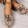 Women's floral slip-on loafers by SHOWLU FASHION STORE featuring fabric driving flats with elegant floral patterns and comfortable slip-on design.