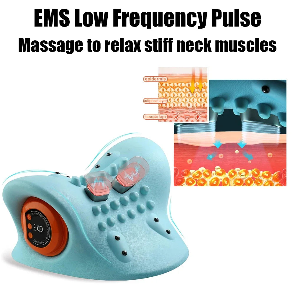 Showlu Smart General neck electric massage device with ergonomic design for relaxation and muscle relief.