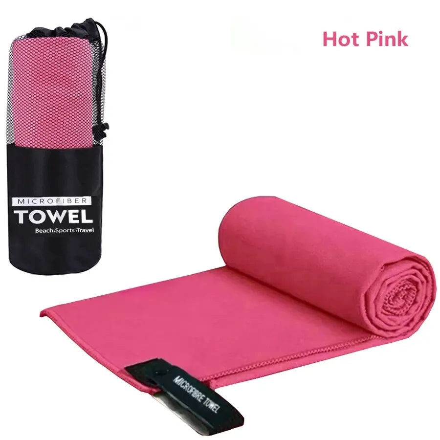 Quick-Dry Sports Towel 40X80/76X152CM Microfiber Running Yoga Gym Fitness Basketball Outdoor Camping Hiking Beach Towels SHOWLU FASHION STORE