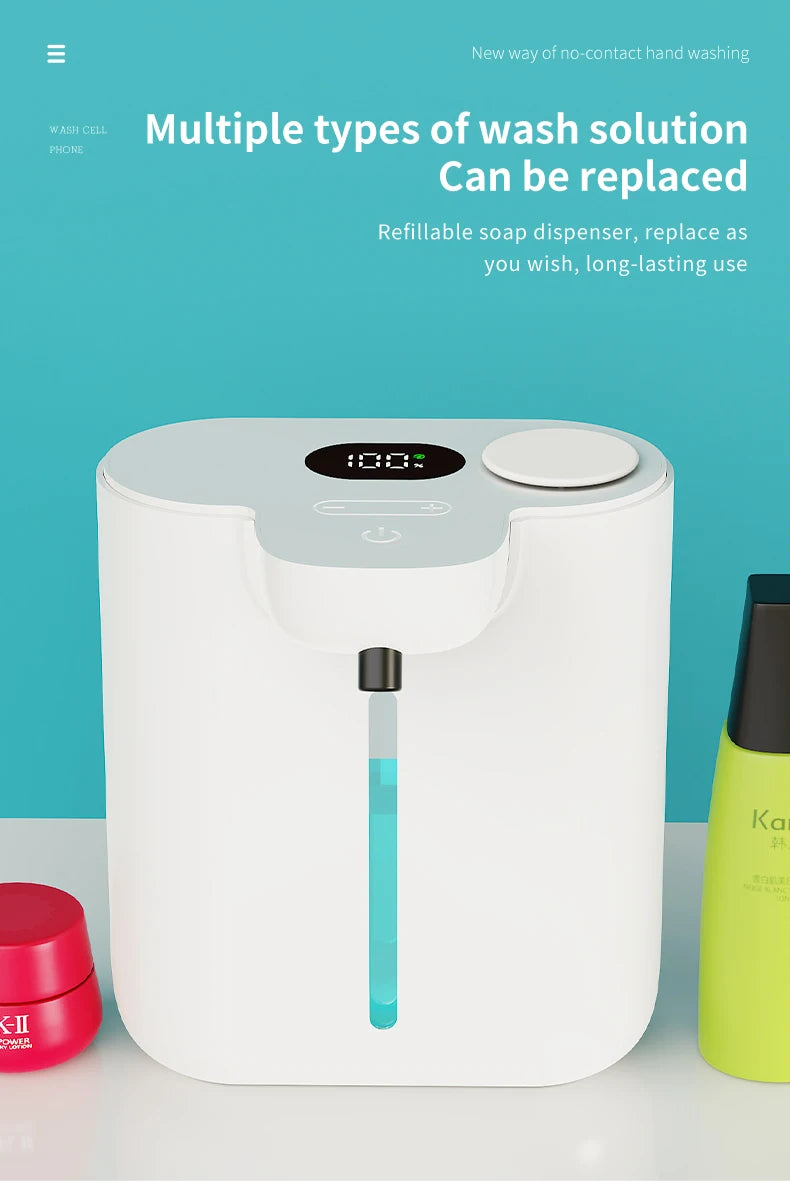 Showlu Smart General automatic soap dispenser with touchless operation and sleek design for hands-free soap dispensing.