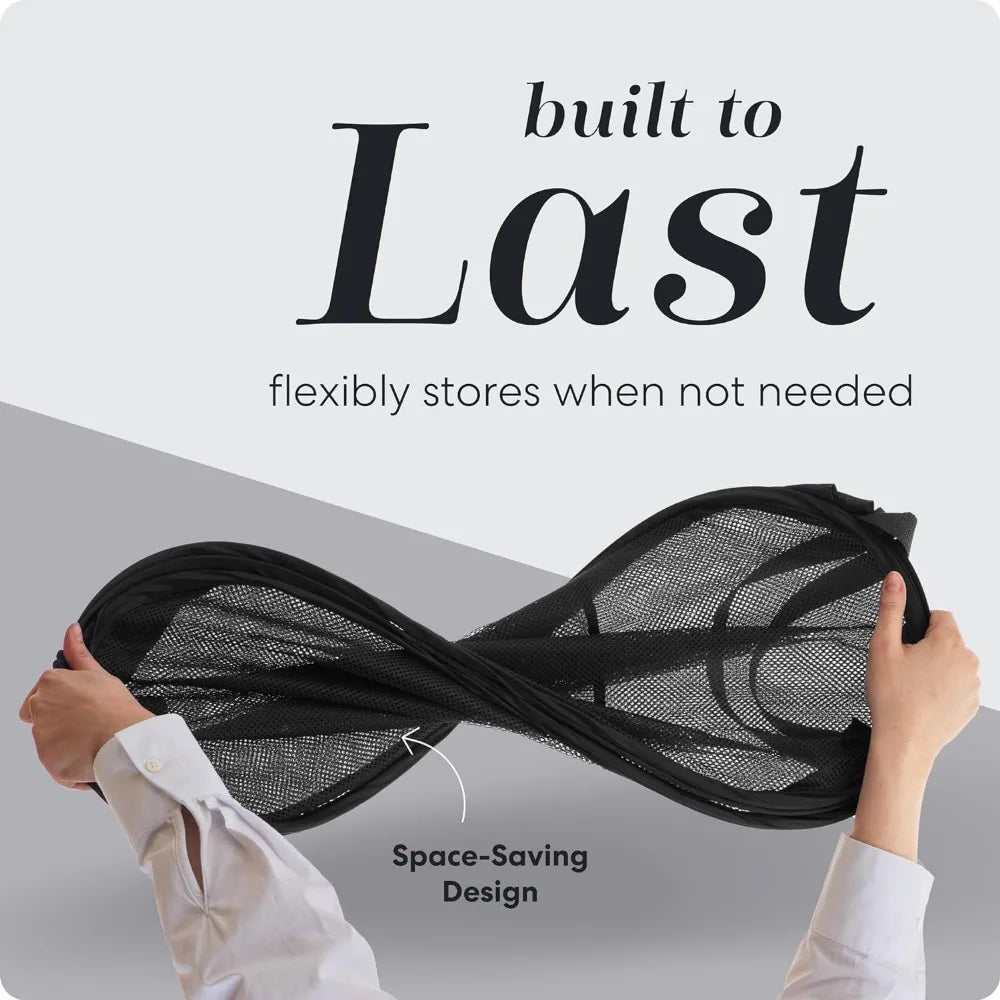 Showlu Smart General collapsible laundry basket with foldable design and breathable fabric for easy storage and transport.