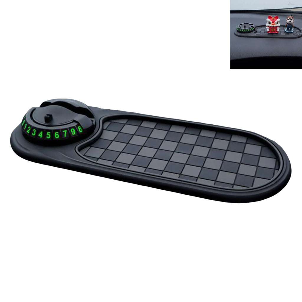 Showlu Smart General car dashboard anti-slip mat with textured surface for secure phone and item placement in vehicle.