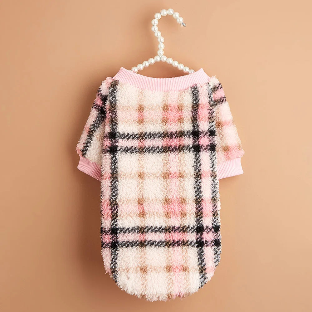 XLeiPet Totems Print Puppy Dog Sweater by Showlu Fashion Store, warm winter fiber pet hoodie with colorful totem designs.
