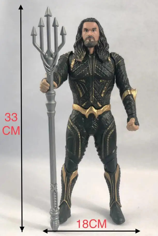 Marvel and DC superhero Funko action figure, 33cm moveable BJD model with detailed costume and dynamic pose.