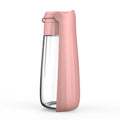 Holapet portable dog water bottle with foldable outdoor pet drinking bowl, compact and convenient for travel and walks.