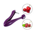 Cherry pit remover tool by Showlu Fashion Store, designed for removing seeds from cherries, olives, and other fruits efficiently.