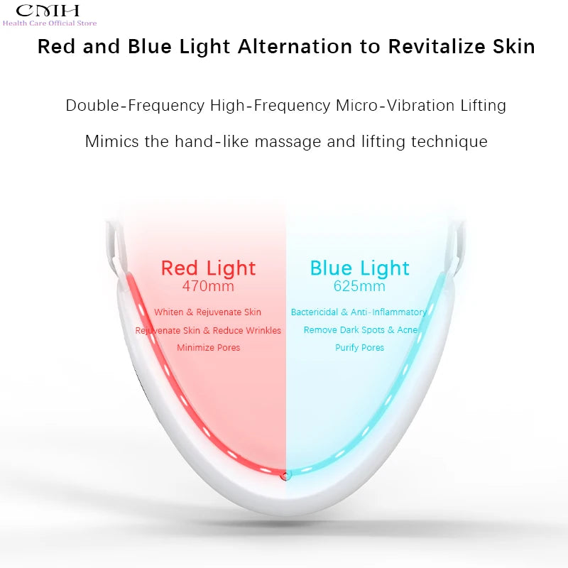 Showlu Smart General microcurrent face lifting wand with sleek design for facial toning and skin rejuvenation.