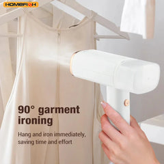 HOMEFISH 1000W Portable Foldable Garment Steamer