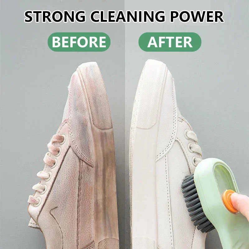 Showlu Smart General portable shoe cleaner brush with compact design, ideal for quick and effective shoe cleaning on the go.