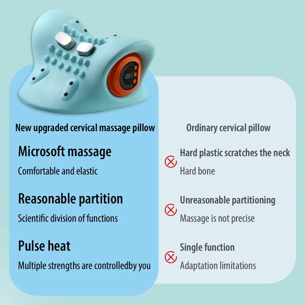 Showlu Smart General electric neck massage device with ergonomic design for relaxation and muscle relief.