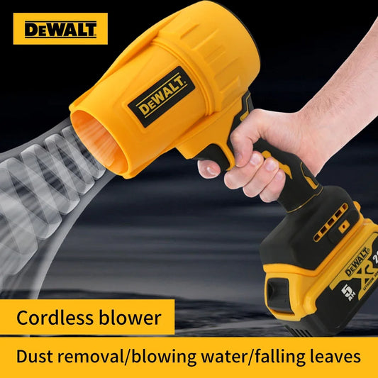 Dewalt 18V Brushless Electric Blower 30000RPM Violent Fan Blowing Car Dust Turbofan Charging Handheld Blower Tool carpenter tool
