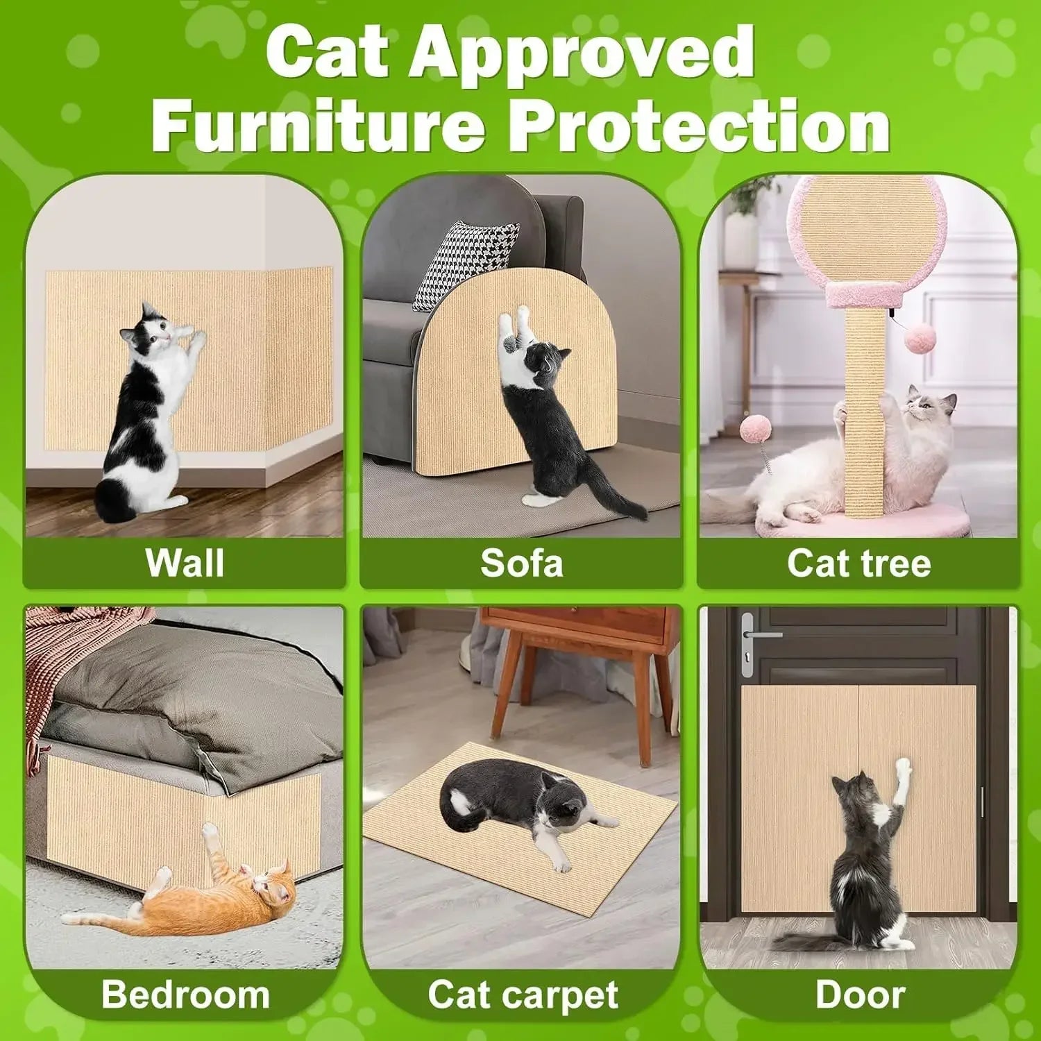 Showlu Smart General mini cat scratching post with sisal surface for scratching and play, designed for small cats or kittens.